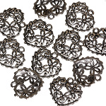4x Metall Anhänger Herz, antiksilber, Verbinder, Schmuck DIY 4x Metall Anhänger Herz, antiksilber, Verbinder, Schmuck DIY